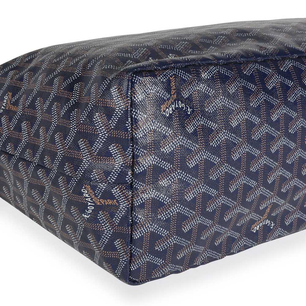 Goyard Goyard Blue Goyardine Saint Louis PM Tote - image 5