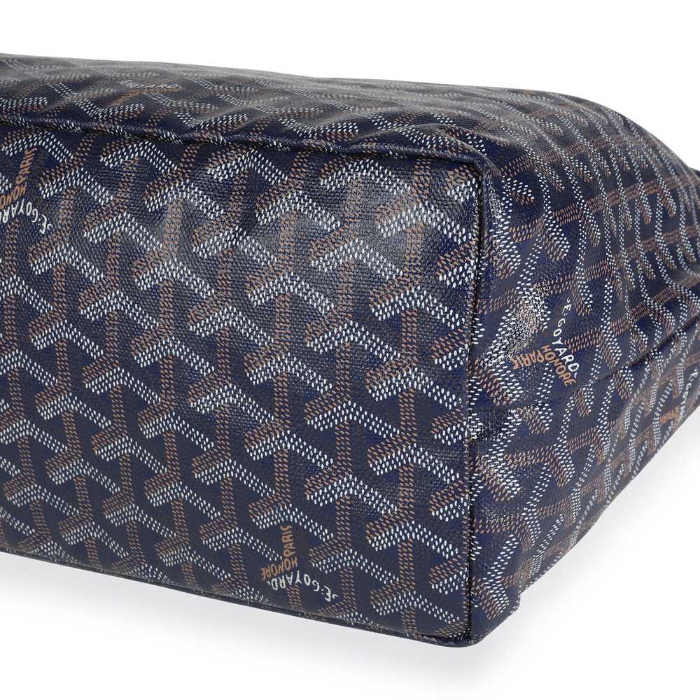 Goyard Goyard Blue Goyardine Saint Louis PM Tote - image 6