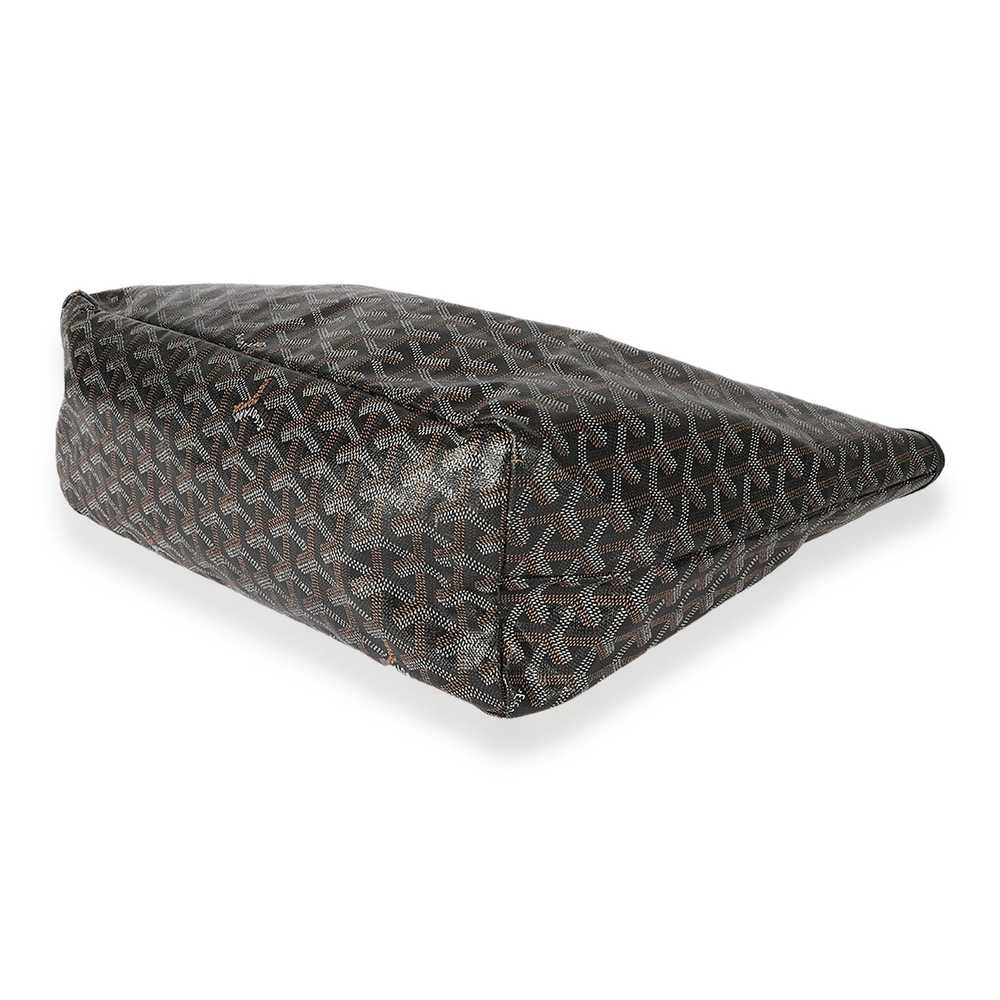 Goyard Goyard Black Goyardine Canvas & Black Leat… - image 4