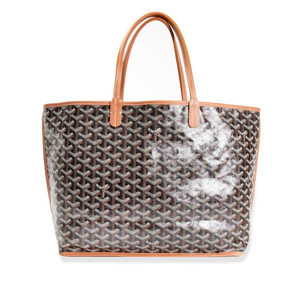 Goyard Goyard Black & Brown Goyardine Anjou PM Re… - image 3