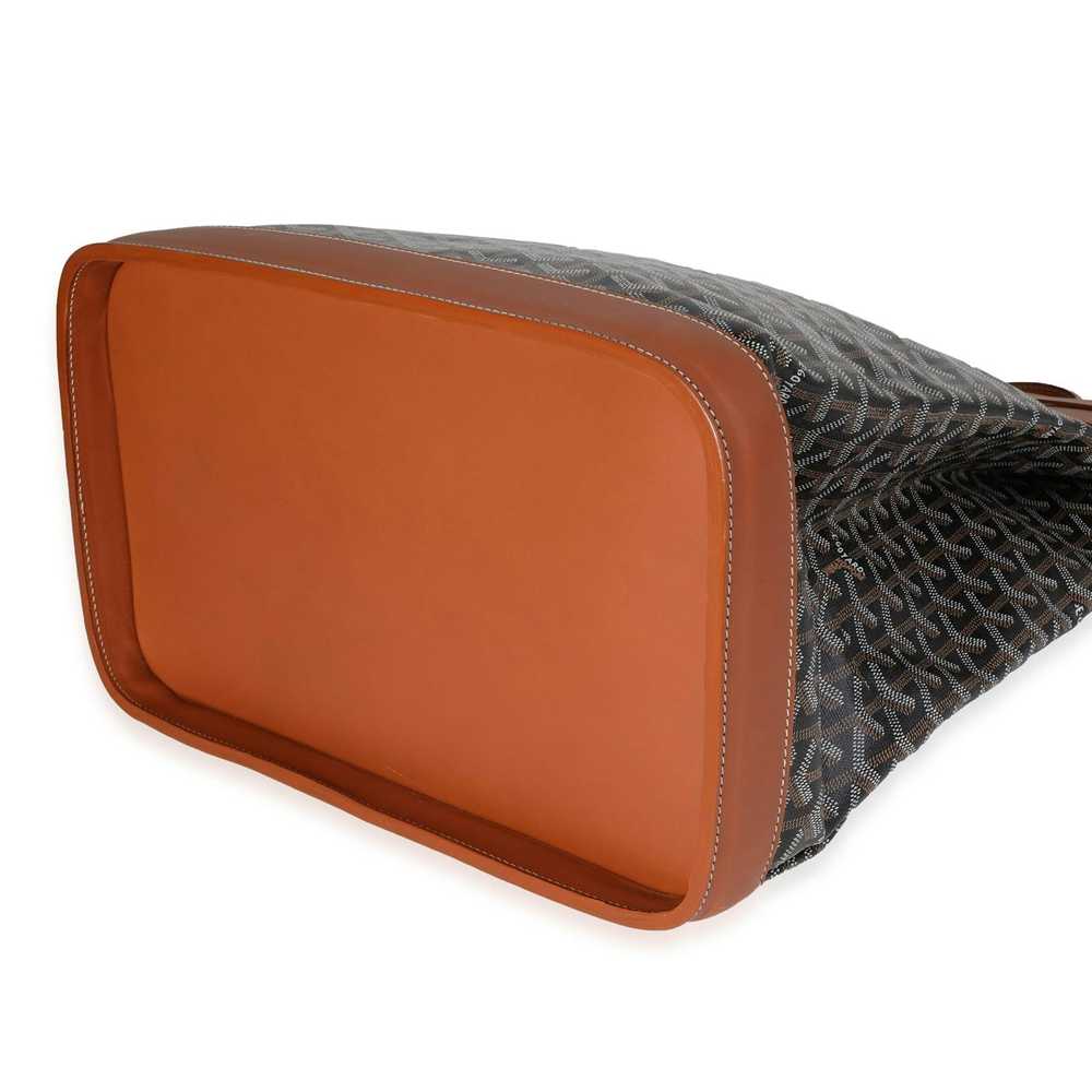 Goyard Goyard Black Goyardine & Brown Leather Ste… - image 6