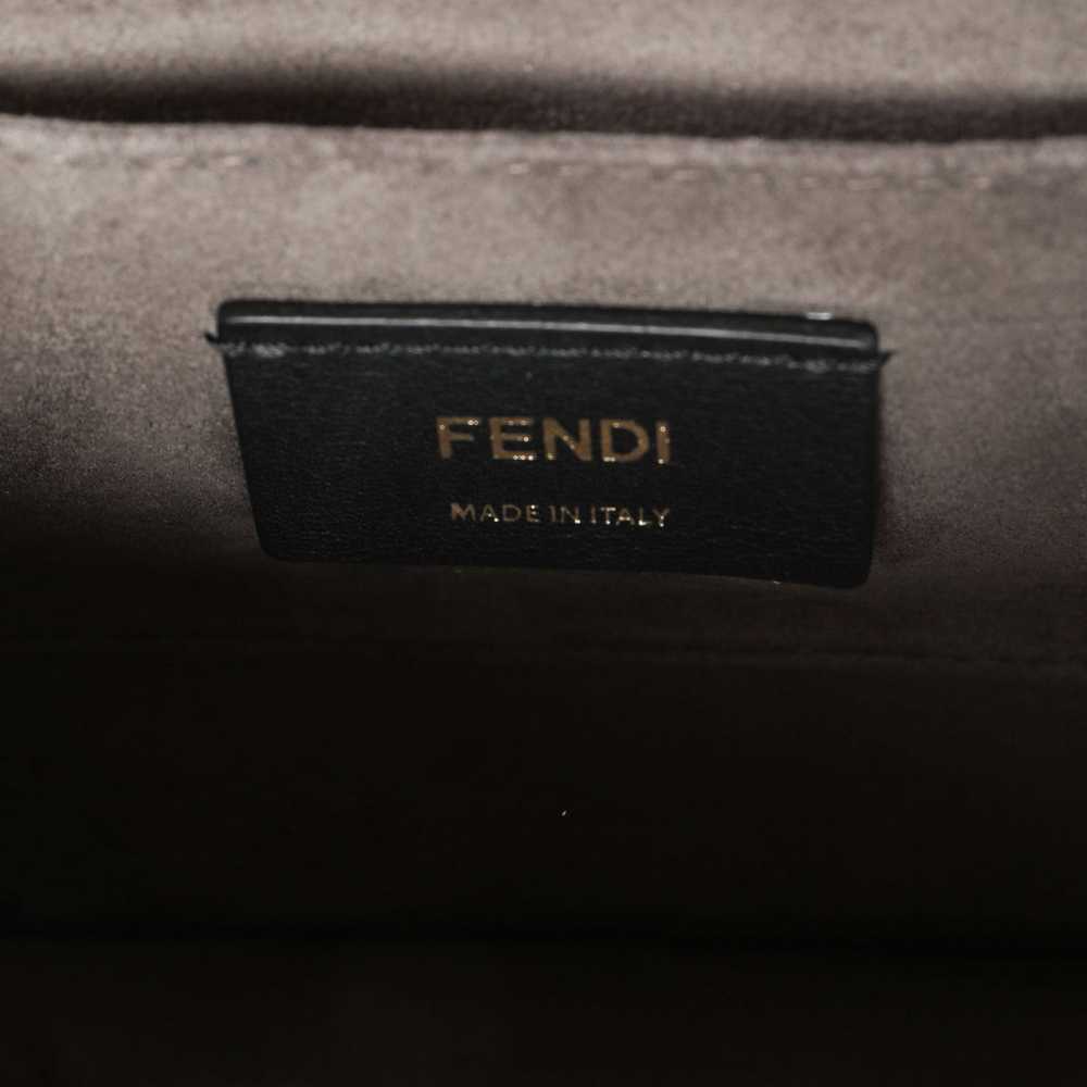 Fendi Fendi Verde Vitello Liberty Leather Studded… - image 4