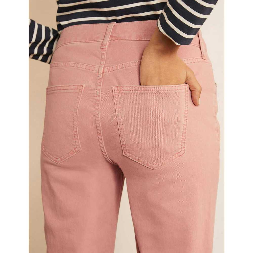 Boden Boden Mid Rise Button Front Girlfriend Jean… - image 5