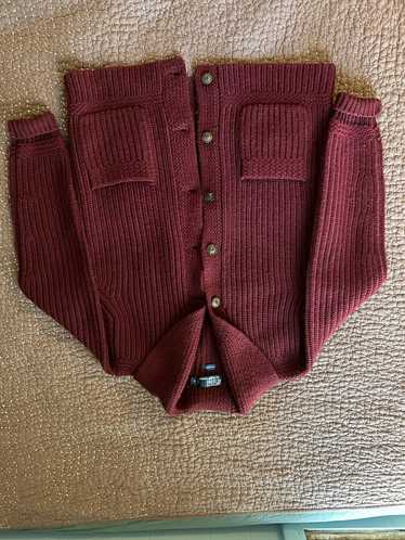Polo Ralph Lauren CHUNKY Knit Polo Cardigan Size S