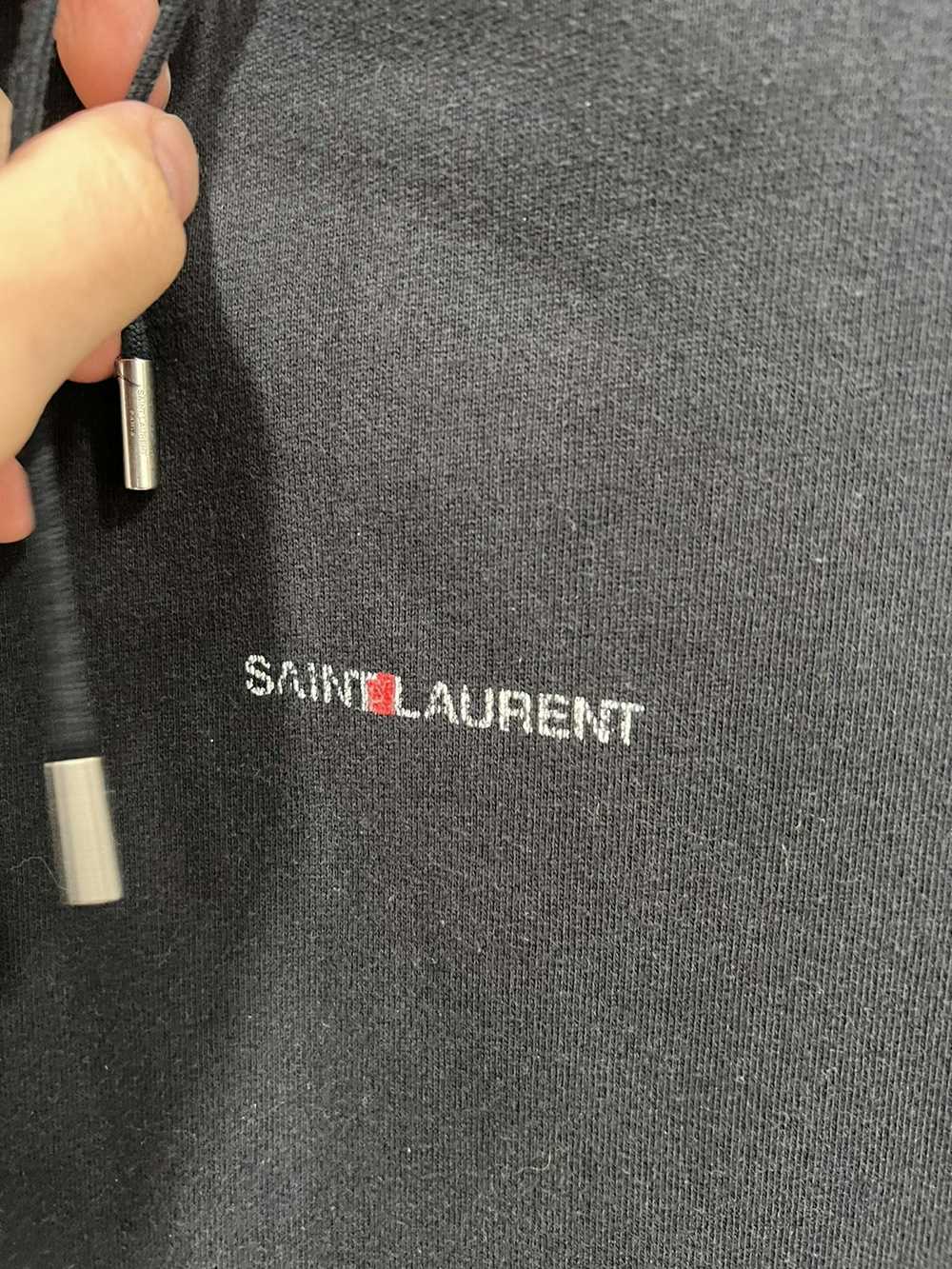 Saint Laurent Paris Logo hoodie - image 2