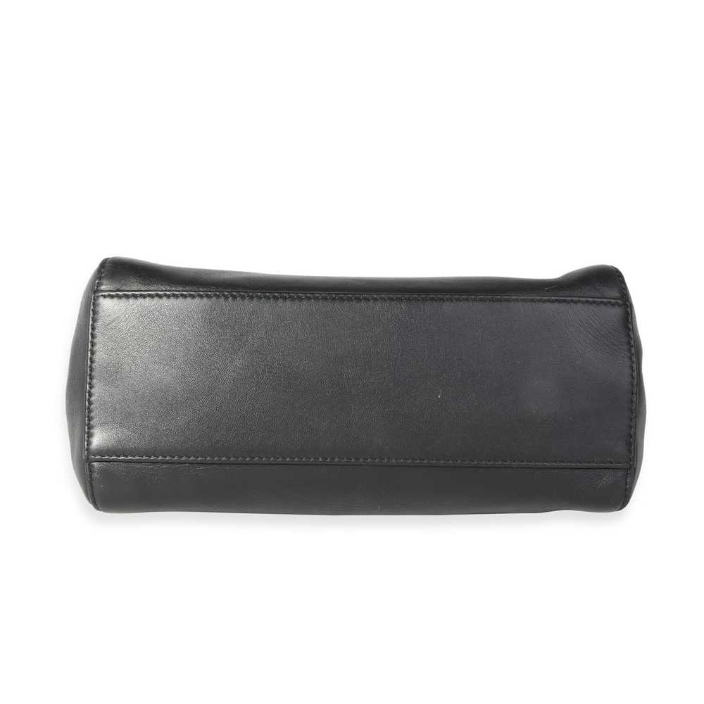 Fendi Fendi Black Nappa Leather Iconic Mini Peeka… - image 4