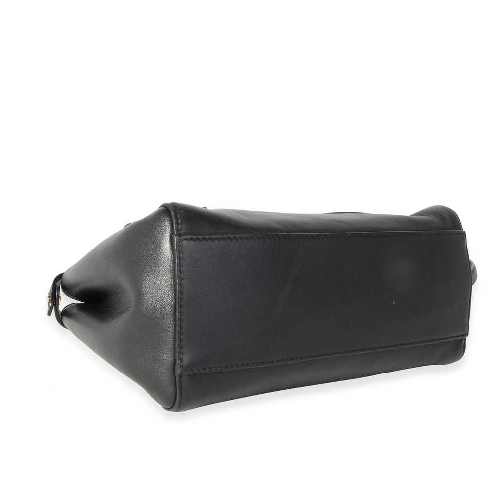 Fendi Fendi Black Nappa Leather Iconic Mini Peeka… - image 5