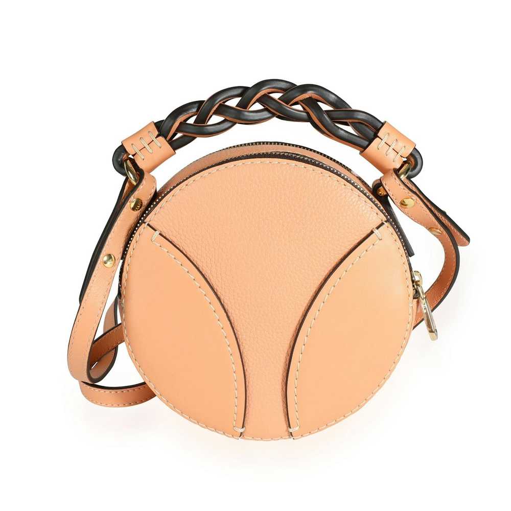 Chloe Chloé Peach Bloom Grained Calfskin Mini Rou… - image 3