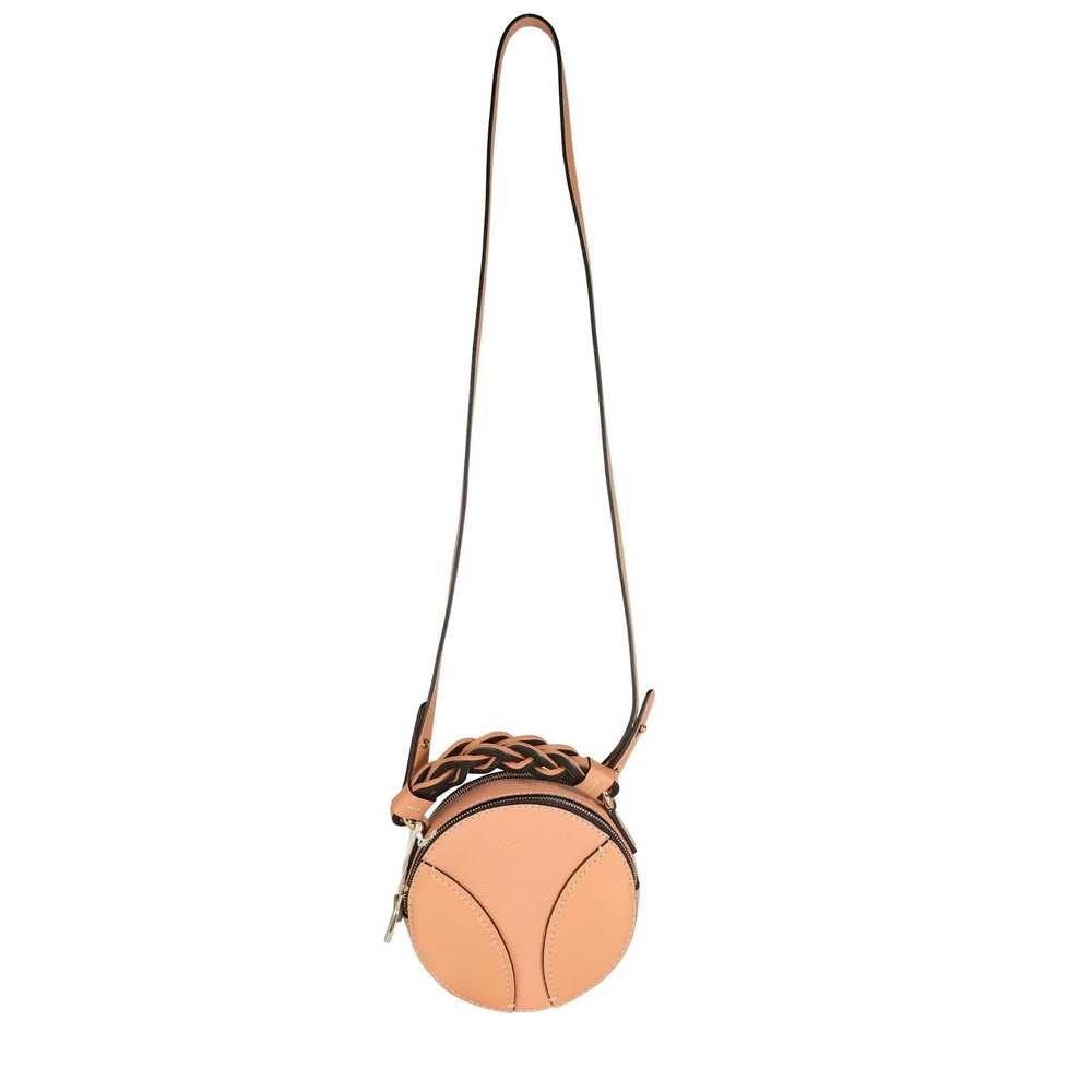 Chloe Chloé Peach Bloom Grained Calfskin Mini Rou… - image 4