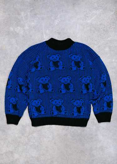 Vintage Adele Knitwear Teddy Bear Sweater