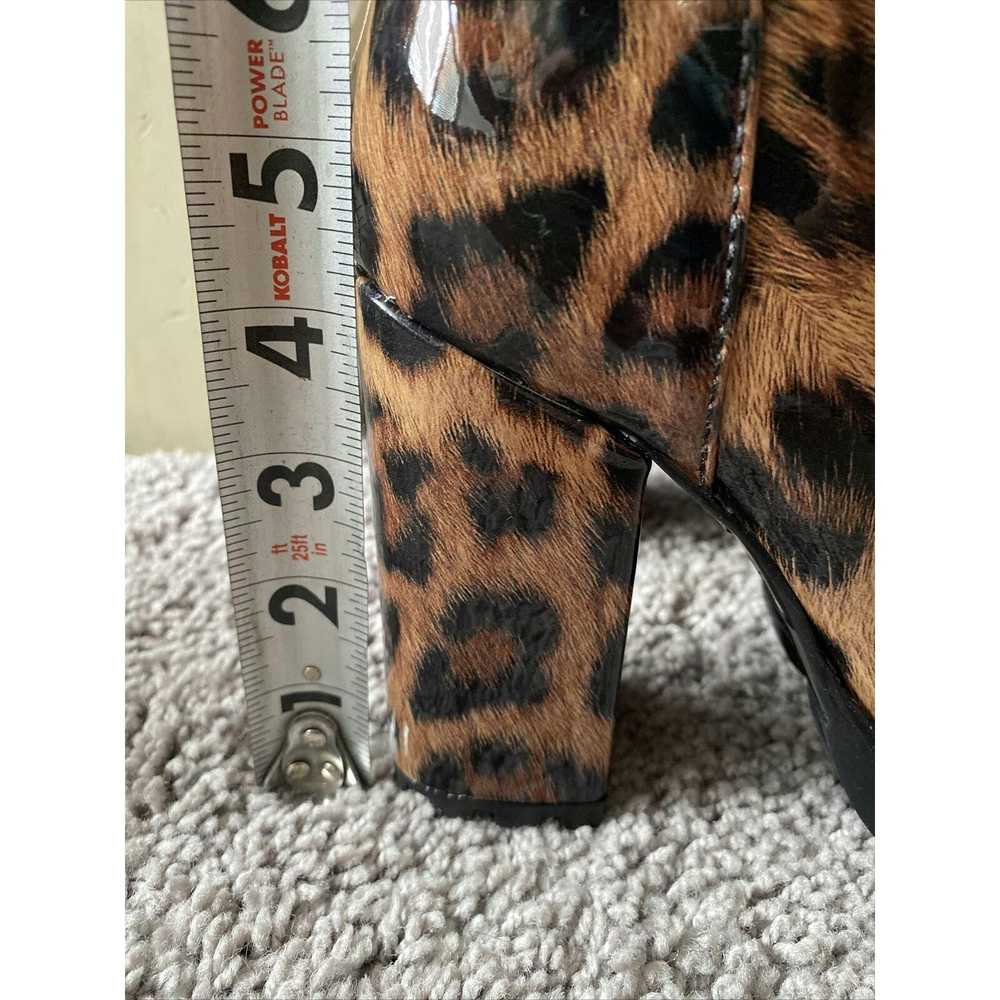 Schutz Schutz Womens Synthetic Leopard Stacked Hi… - image 7
