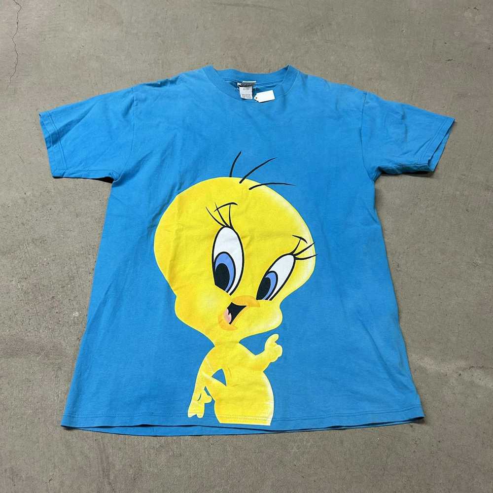 Disney × Vintage Vintage tweety bird t shirt size… - image 1