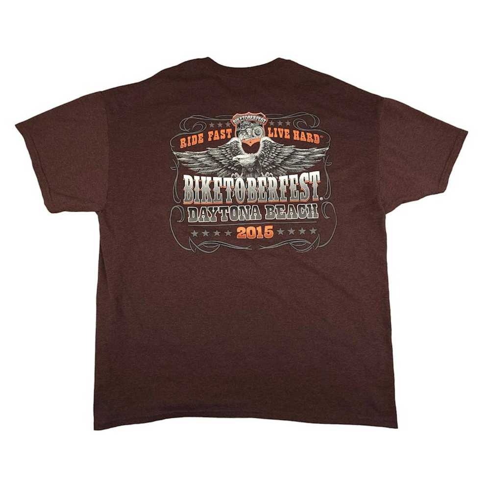 Streetwear Biketoberfest T Shirt Mens Size XL 201… - image 3