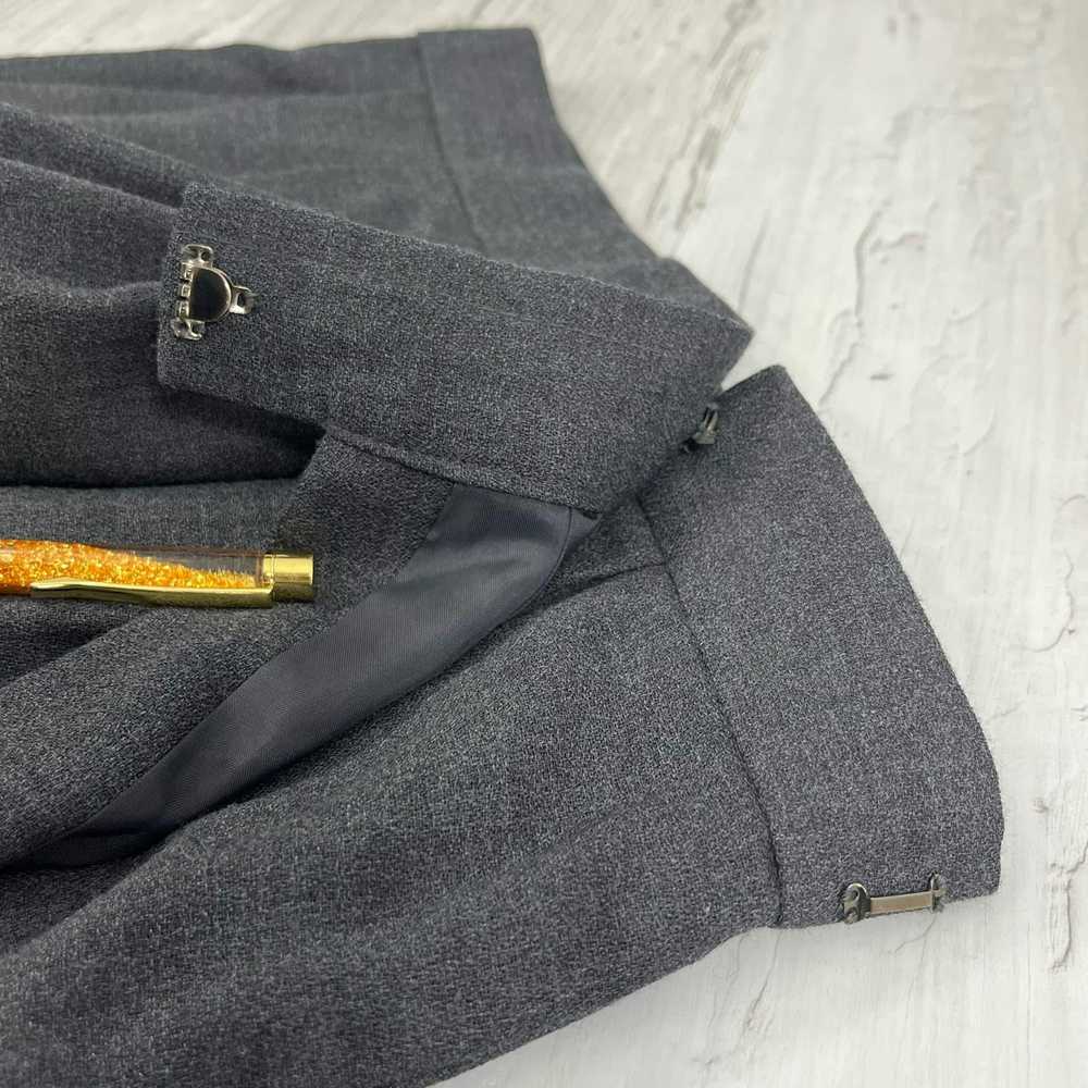 Vintage Ports International Gray Lined Pure Wool … - image 9