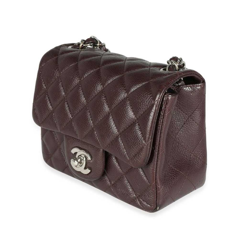 Chanel Chanel Raisin Caviar Quilted Classic Squar… - image 2
