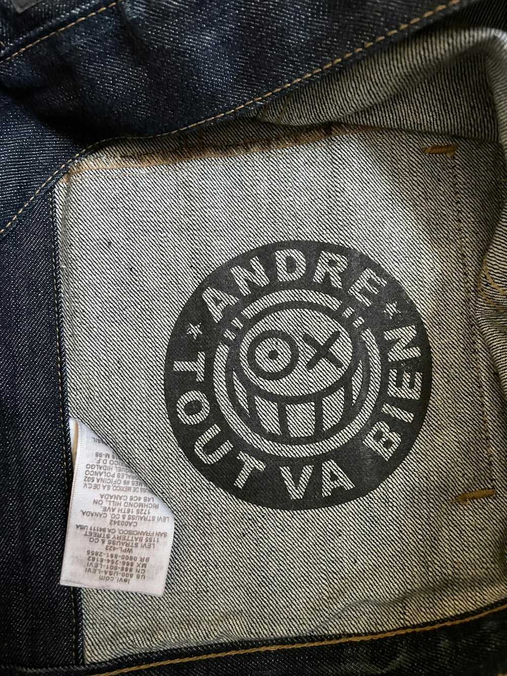 Levi's VERY RARE Andre x Levis Jacket 1/50 - image 8