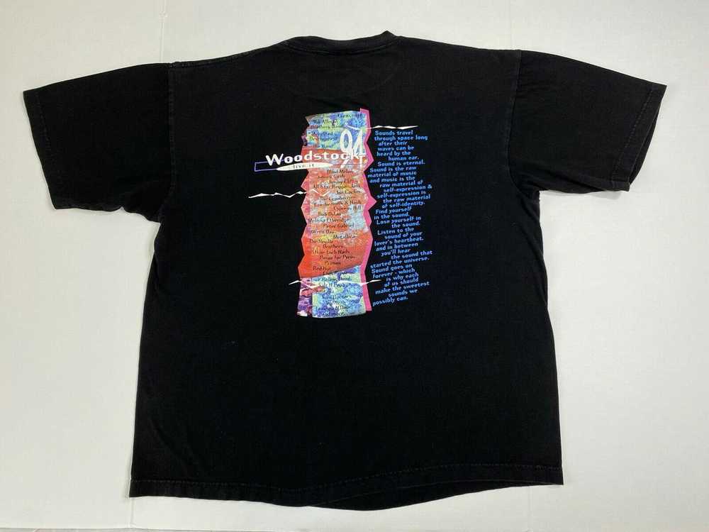 Band Tees × Vintage 1994 Woodstock T-Shirt - image 3