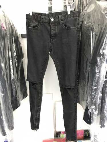 MNML MNML zipper jeans pants size 31 denim - image 1
