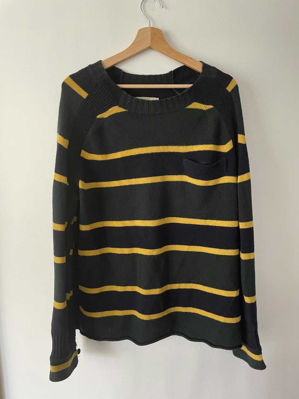 Sacai Striped Wool Sweater - image 1