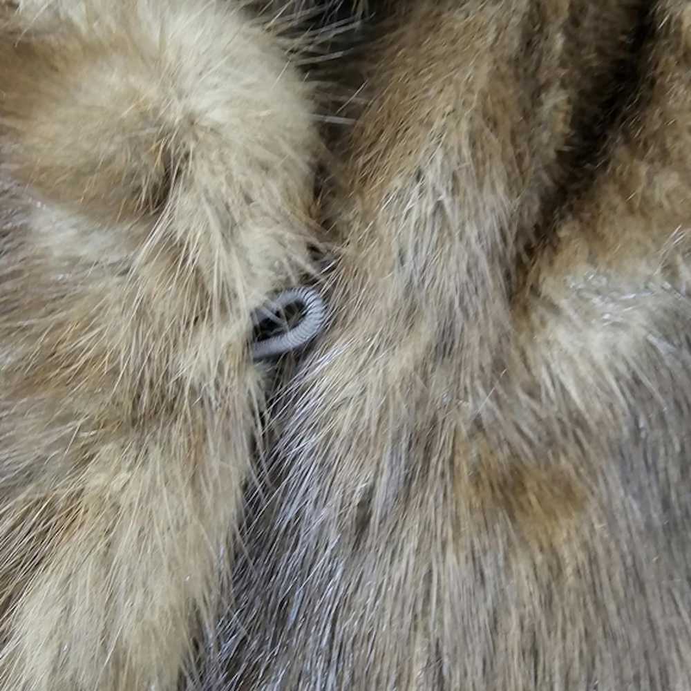 Non Signe / Unsigned Dasco genuine mink fur coat … - image 11