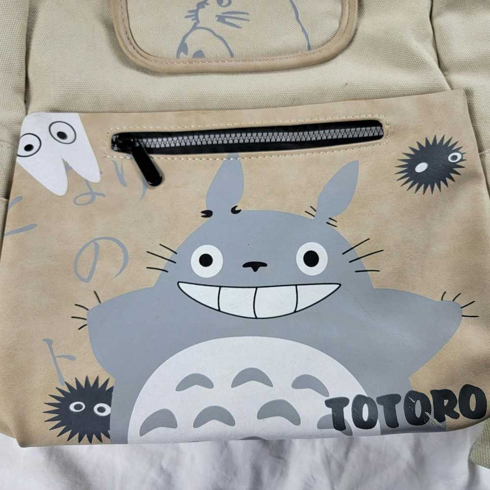 Other My Neighbor Totoro Anime Beige Backpack Cut… - image 5