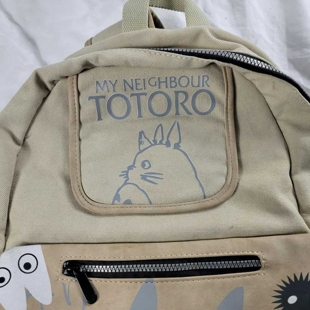 Other My Neighbor Totoro Anime Beige Backpack Cut… - image 6