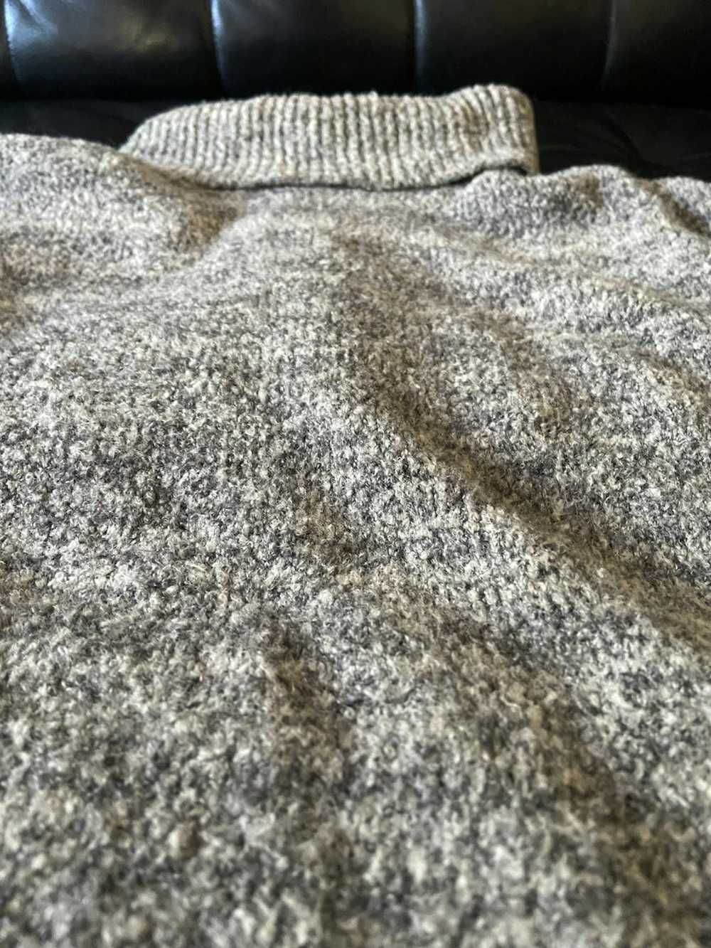 John Elliott Boucle Oversized Turtle Neck Sweater… - image 5