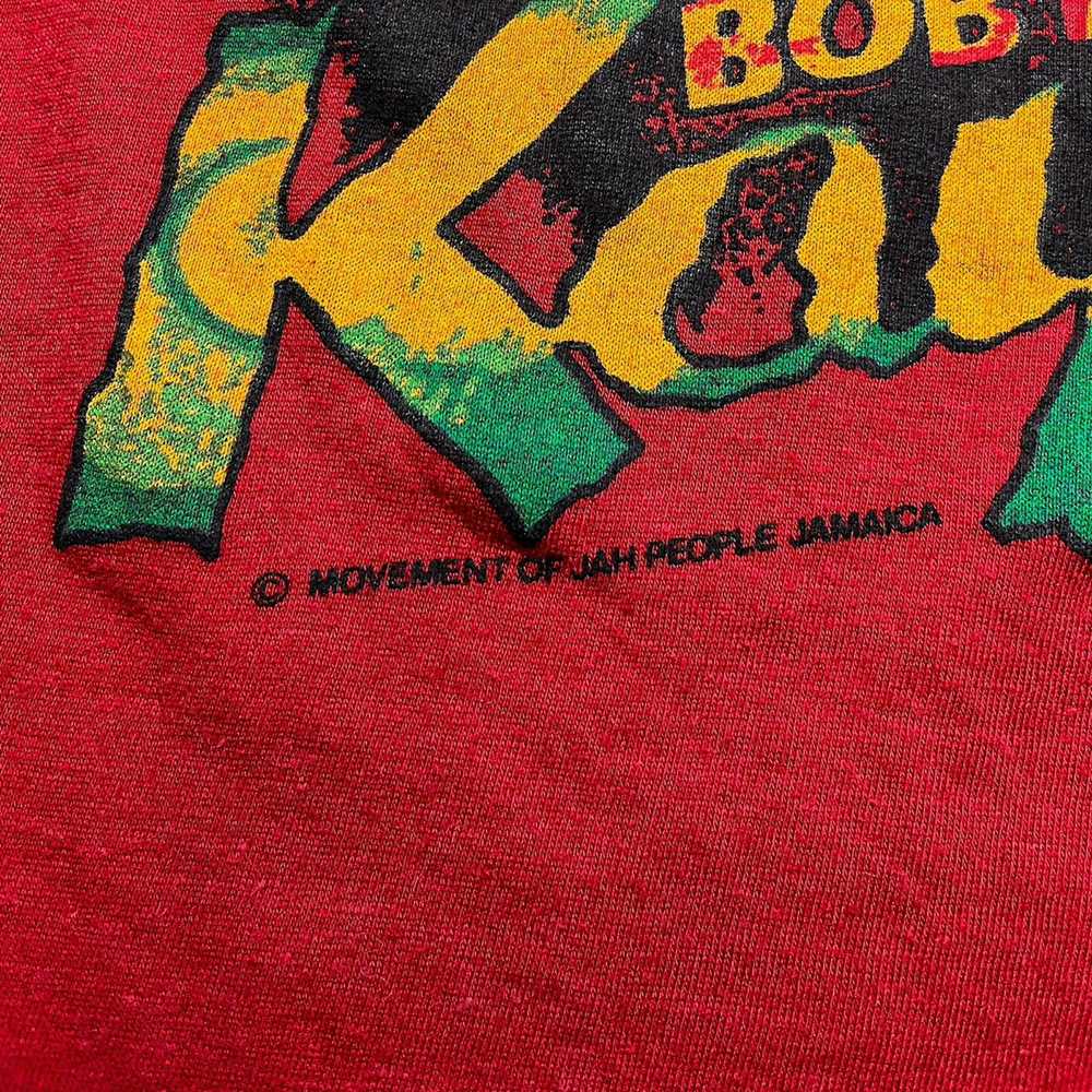 Bob Marley × Vintage Vintage Bob Marley 1980s Tee… - image 5