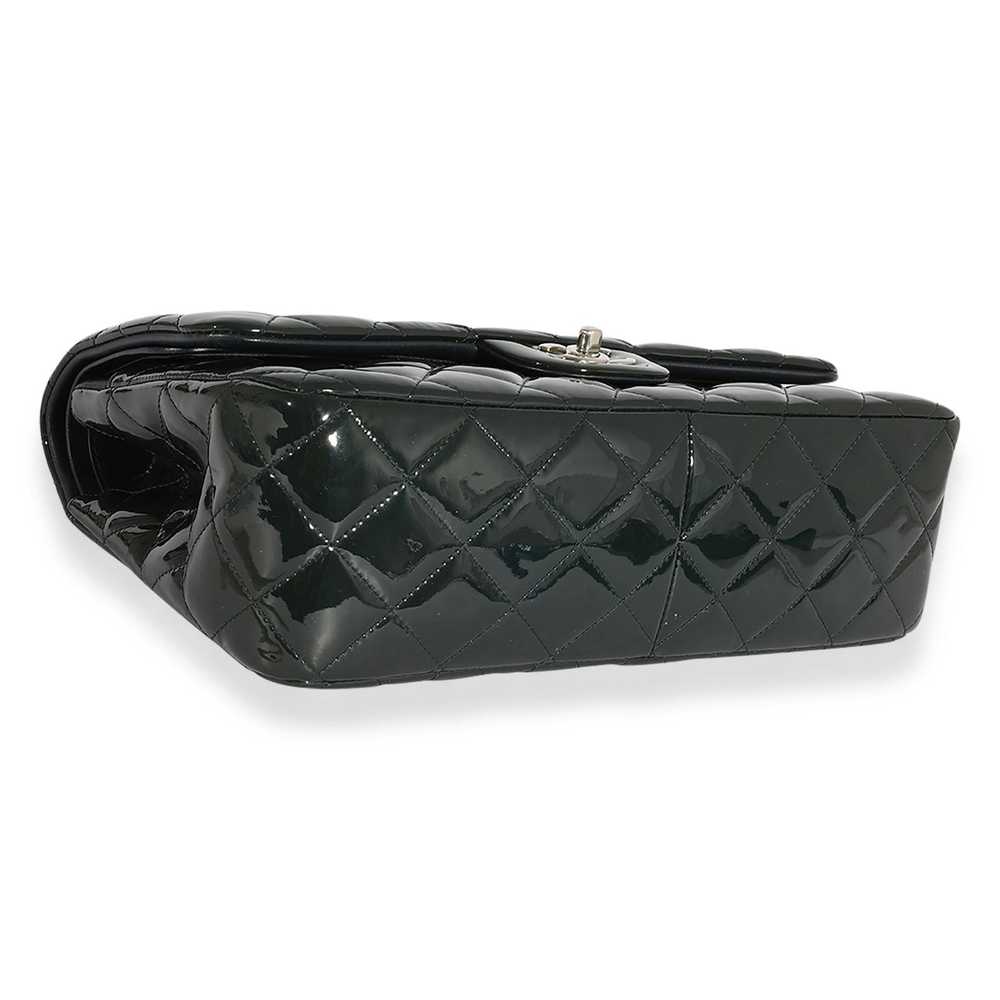 Chanel Chanel Navy Quilted Patent Leather Classic… - image 6