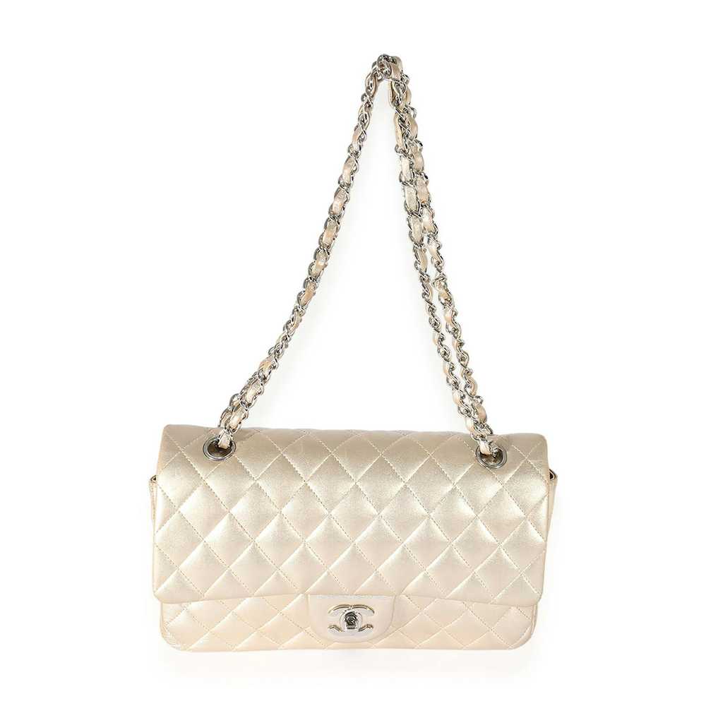 Chanel Chanel Metallic Gold Quilted Lambskin Medi… - image 4