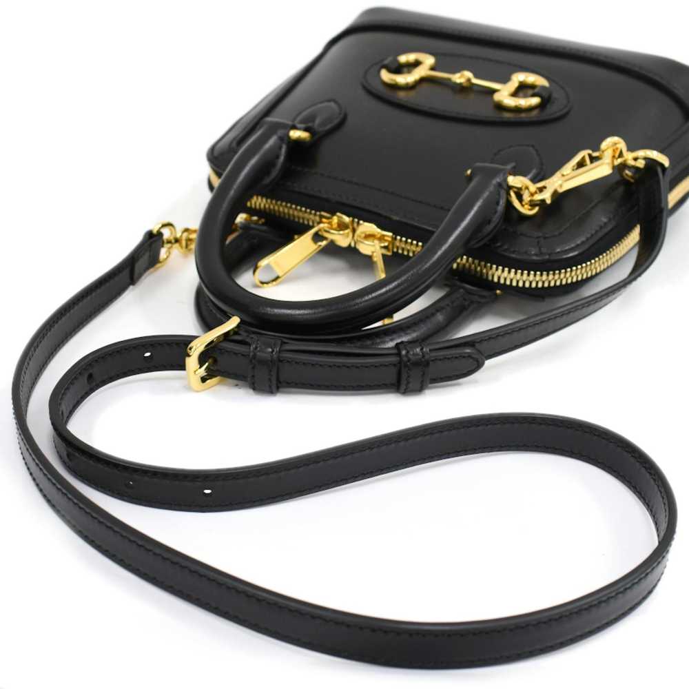 Gucci Gucci Horsebit Mini Top Handle 2way Shoulde… - image 7