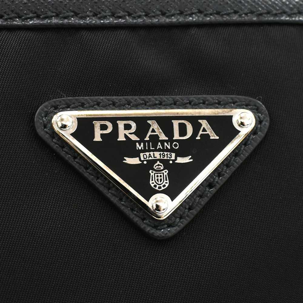 Prada Prada Rucksack Backpack Triangle Logo Plate… - image 9