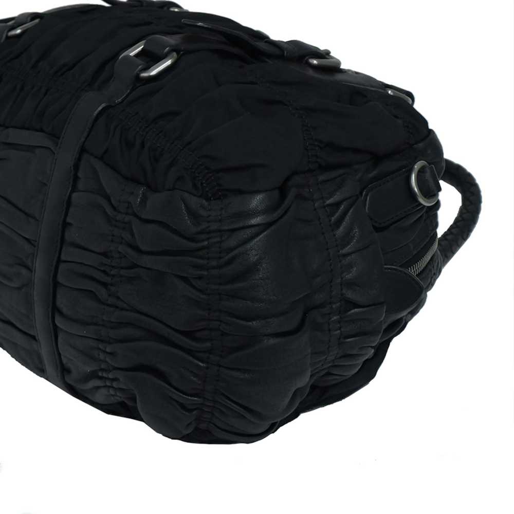 Prada Prada Handbag 2way Bag Nylon Leather Black - image 6