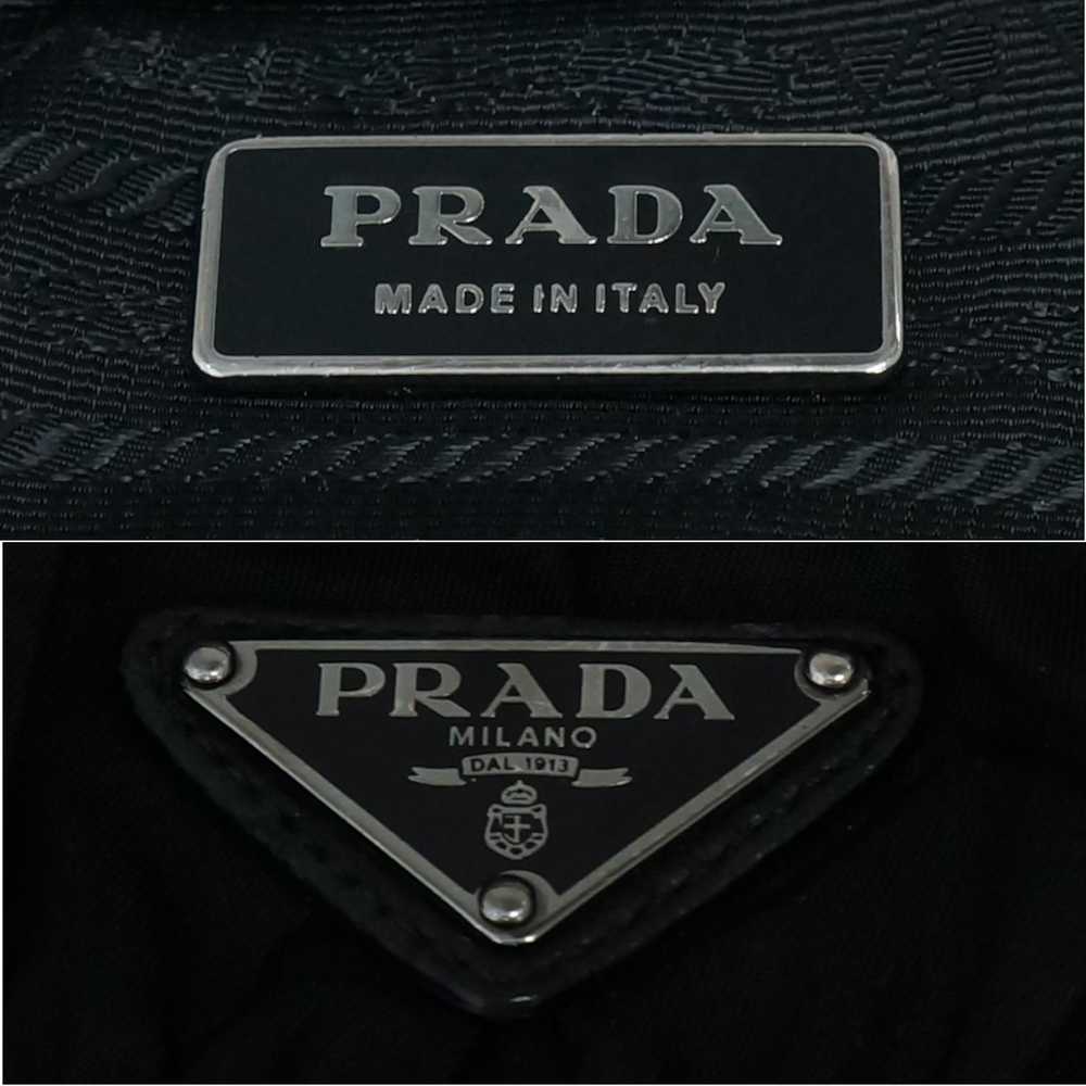 Prada Prada Handbag 2way Bag Nylon Leather Black - image 9