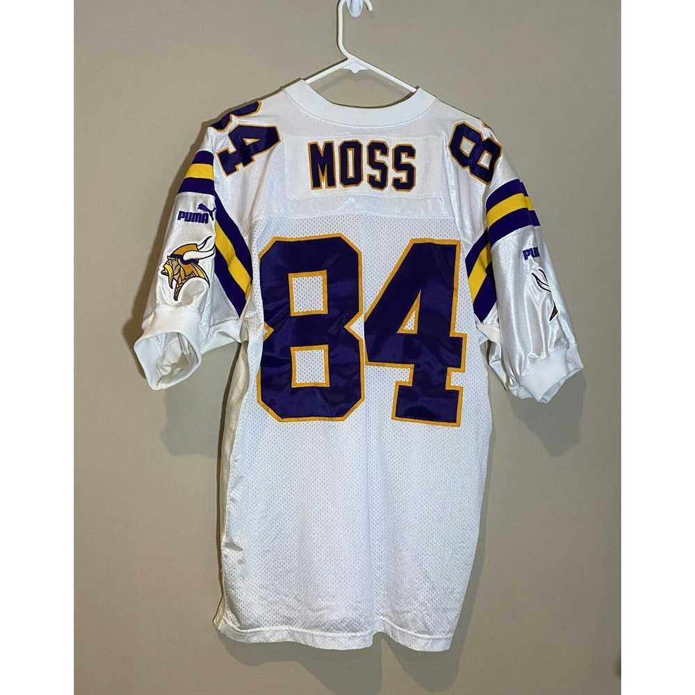 Puma Randy Moss Stitched Vintage Puma Minnesota V… - image 2