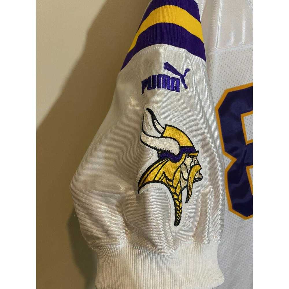 Puma Randy Moss Stitched Vintage Puma Minnesota V… - image 5