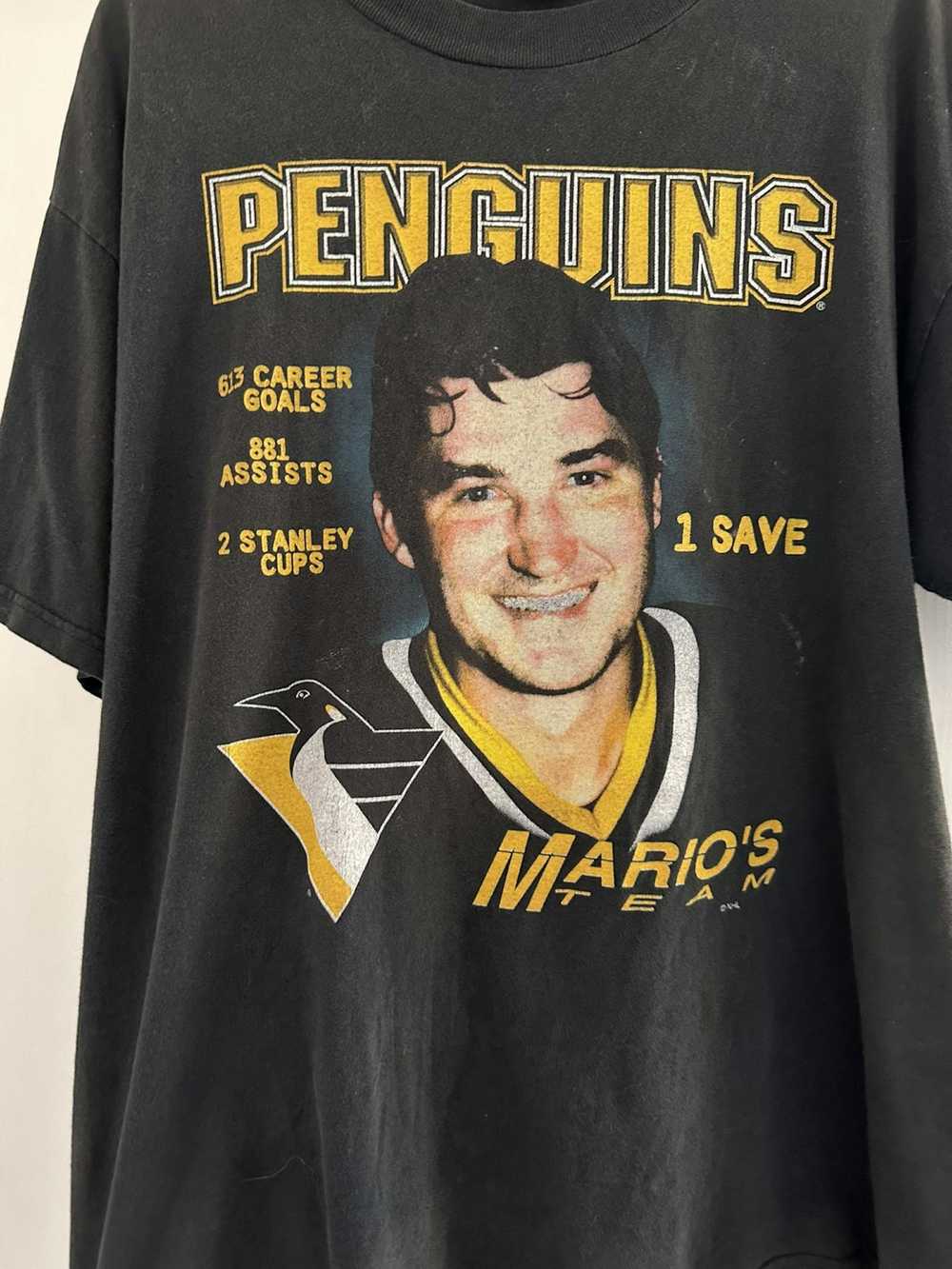 NHL Vintage Penguins Mario Lemieux T-Shirt - image 2