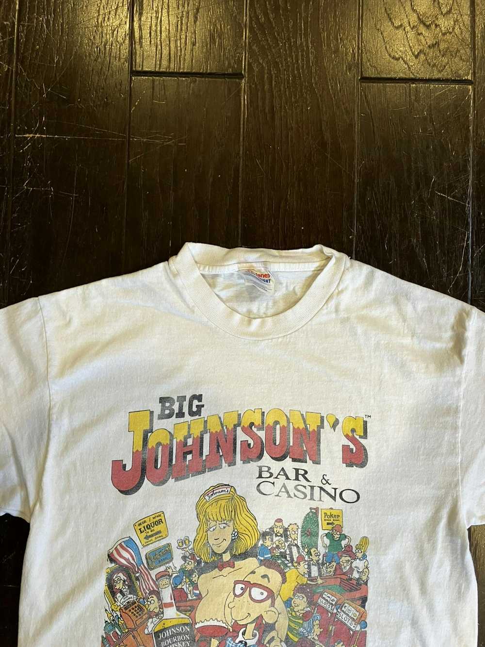 Hanes × Streetwear × Vintage Big Johnson fishing … - image 7