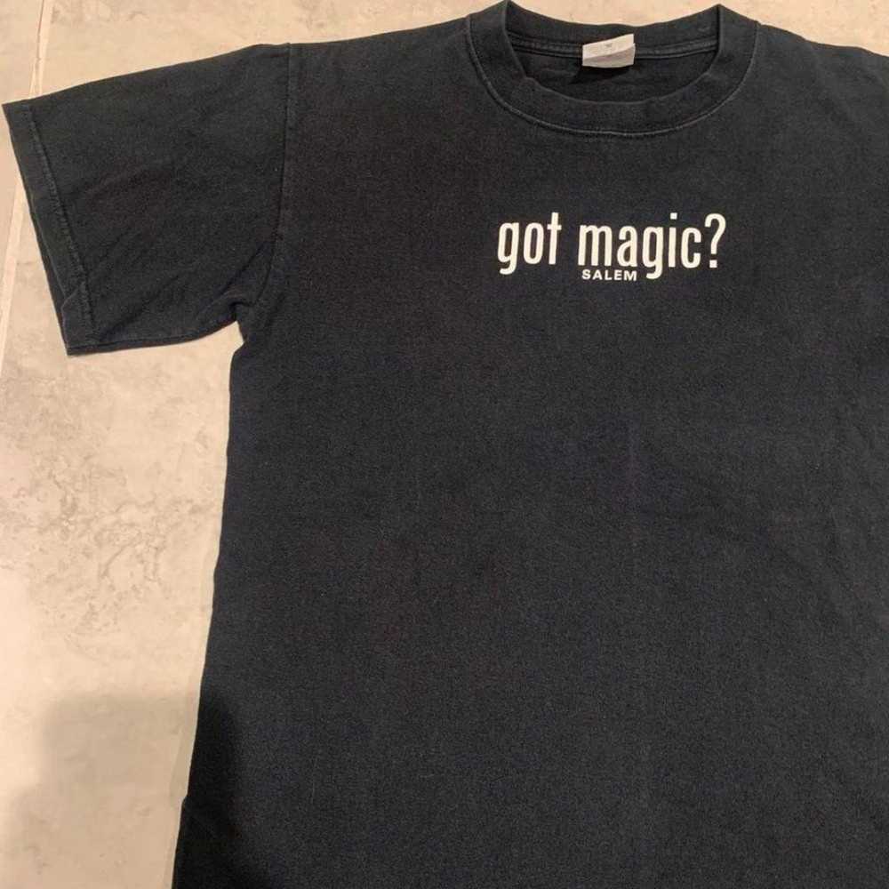 Vintage Y2k Got Magic? Salem Mass Print T-Shirt - image 2