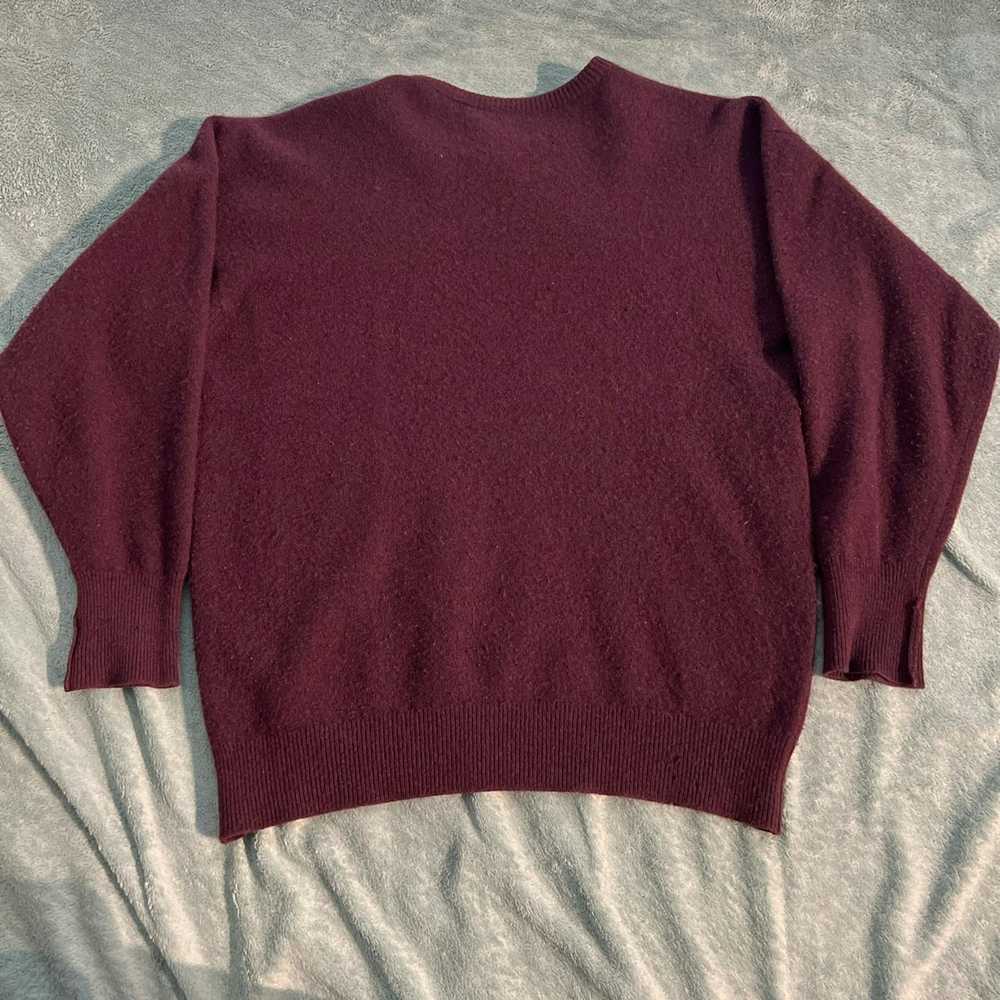 Burberry Vintage 80s Burberrys Cashmere Sweater - image 3