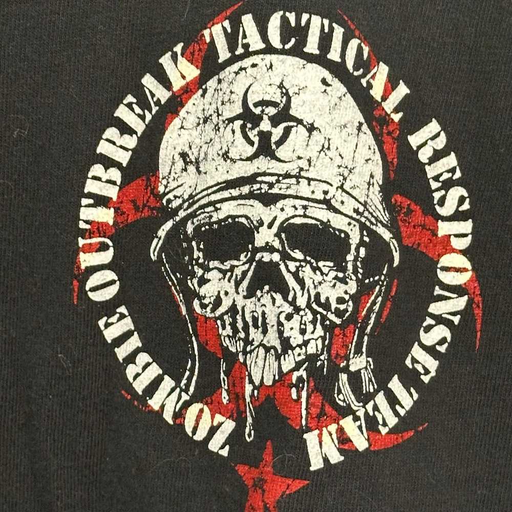 Zombie tactical response graphic tee - image 2