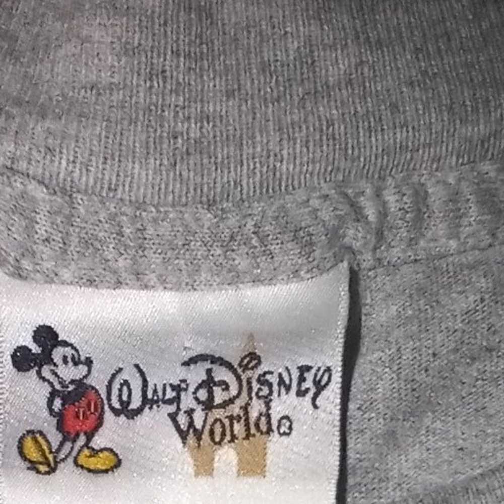 Unisex Adults Gray Medium Vintage Walt Disney Wor… - image 3