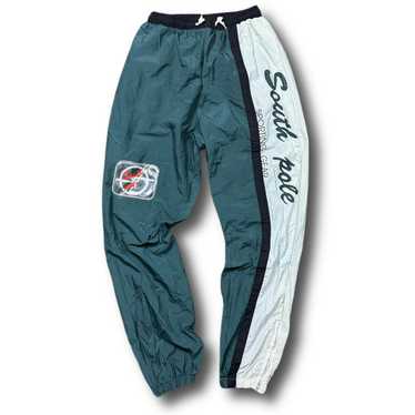 Nike Vintage White Tag 90's Green Track Jogging Windbreaker Pants –  thefuzzyfelt