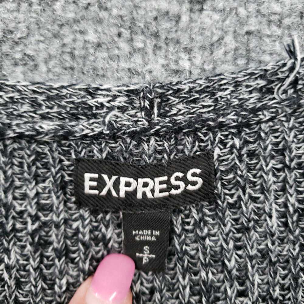 Express Express Sweater Womens S Small Gray Pullo… - image 3