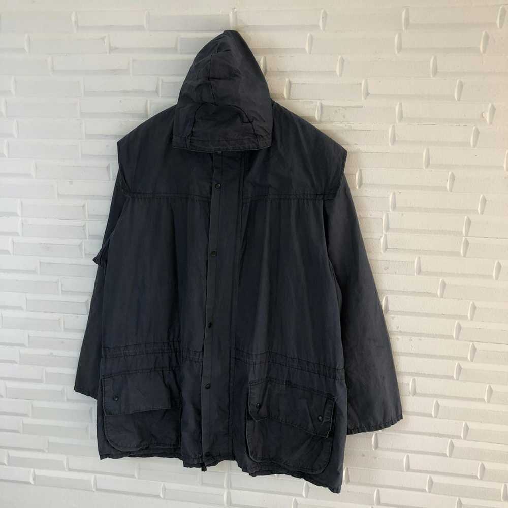 Barbour × Vintage BARBAOUR CARE LIGHT HOODIE JACK… - image 3