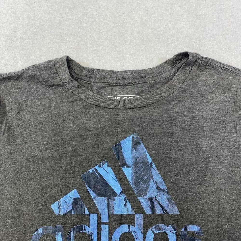 Adidas Adidas Logo Sportswear Tee Thrifted Vintag… - image 7