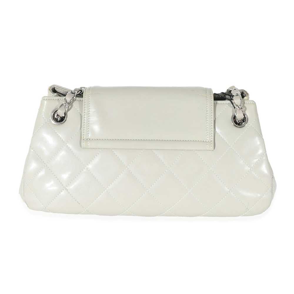Chanel Chanel Gray Quilted Glazed Leather Reissue… - image 3