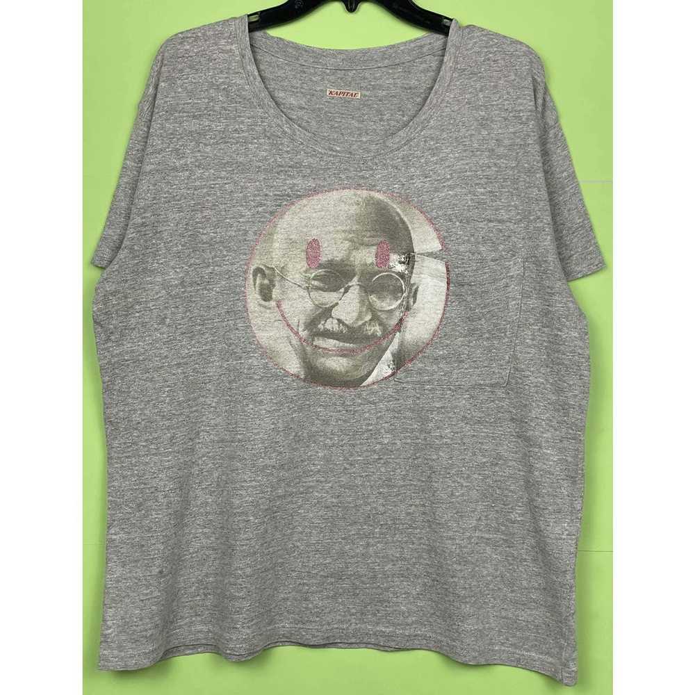 Kapital × Streetwear × Vintage Gandhi Quote T - image 2