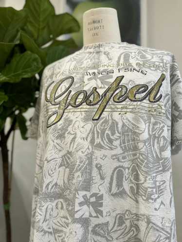 Religion × Vintage Vintage 90s Gospel Tee AOP Sing