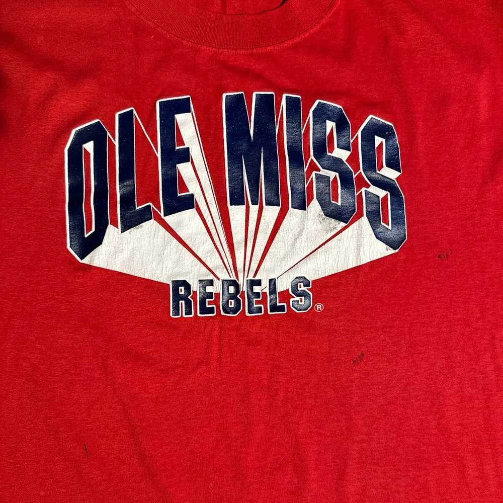 Vintage Ole Miss Rebels T-Shirt - image 2